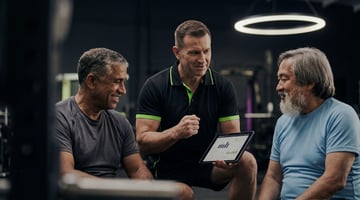 Beratungsgespräch in einem EASYFITNESS Fitnessstudio