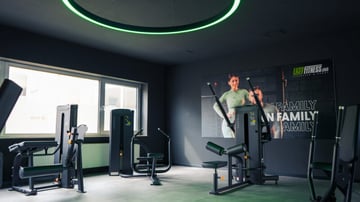Trainingsfläche eines EASYFITNESS Lifestyle-und-Sport-Studios